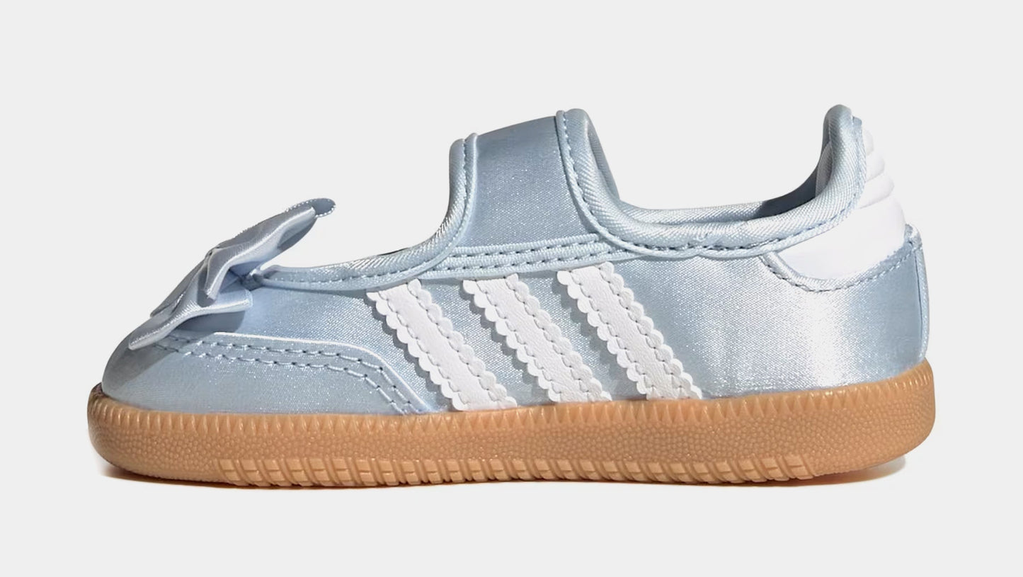 Disney Samba Jane Infant Toddler Lifestyle Shoes (Crystal Sky/Cloud White/Gum)