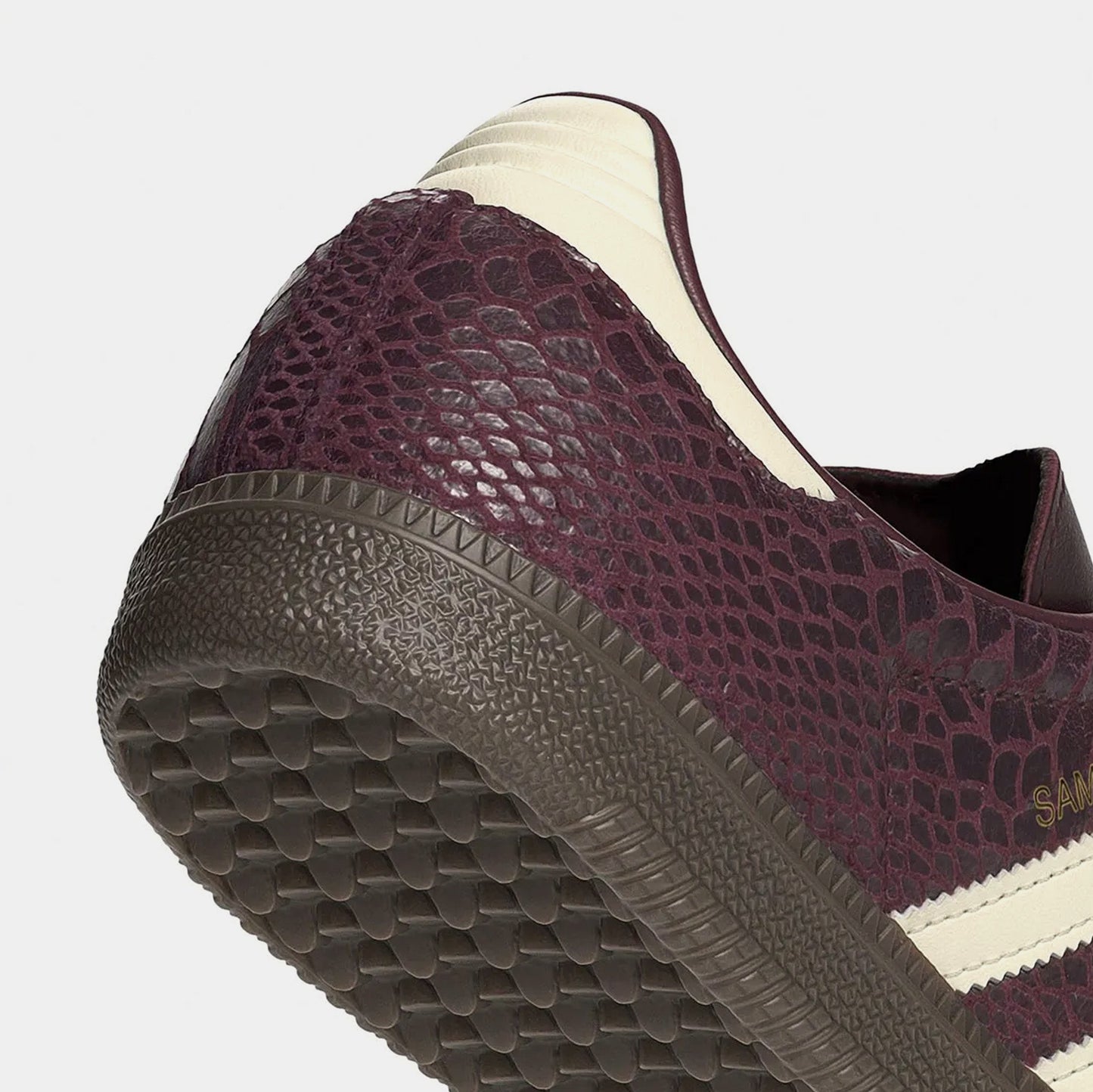 Samba OG Snakeskin Womens Lifestyle Shoes (Maroon/Cream/White)