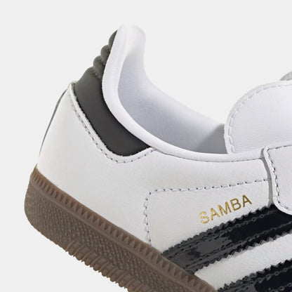 Samba OG Preschool Lifestyle Shoes (Cloud White/Core Black/Gum)