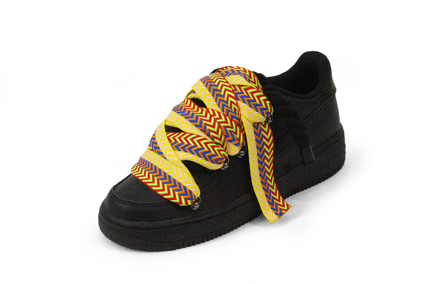 AIR FORCE 1 NOIR LANVIN JAUNE