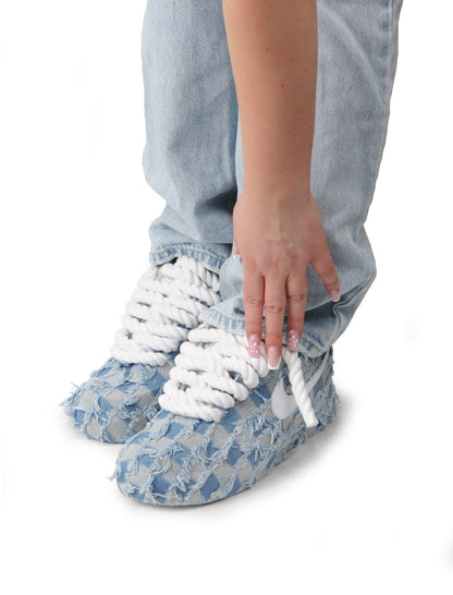 JEANS BLANCS AIR FORCE 1