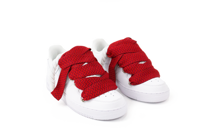 AIR FORCE 1 BLANC LANVIN ROUGE