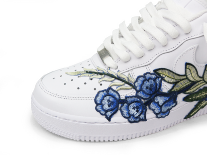 AIR FORCE 1 BLANC ROSE BLEU