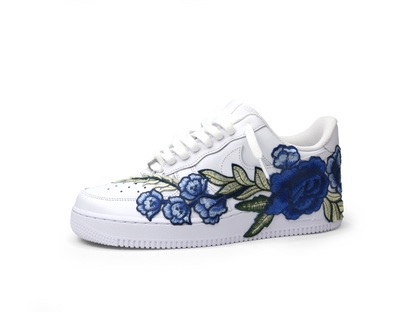 AIR FORCE 1 BLANC ROSE BLEU