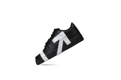 AIR FORCE 1 NOIR BLANC CASSÉ