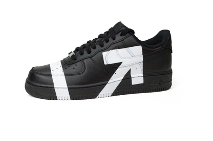 AIR FORCE 1 NOIR BLANC CASSÉ