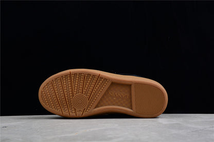 Baskets Lanvin noires à semelle gomme