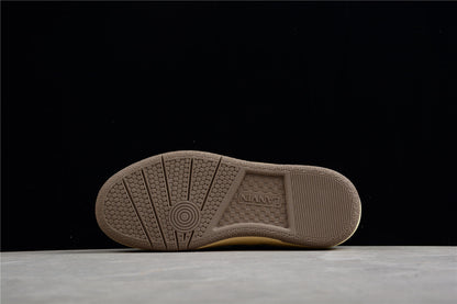 Baskets Lanvin en maille et daim