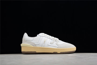 Baskets Lanvin en maille et daim