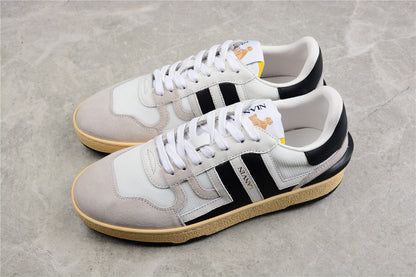 Baskets Lanvin en maille et daim