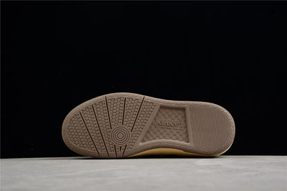 Baskets Lanvin en maille et daim