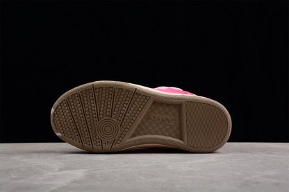 Baskets basses rose vif