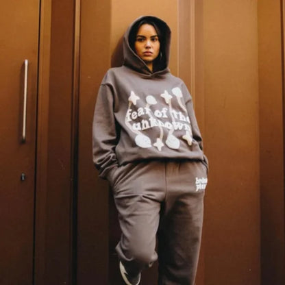 Sweat à capuche Broken Planet Fear of The Unknown 