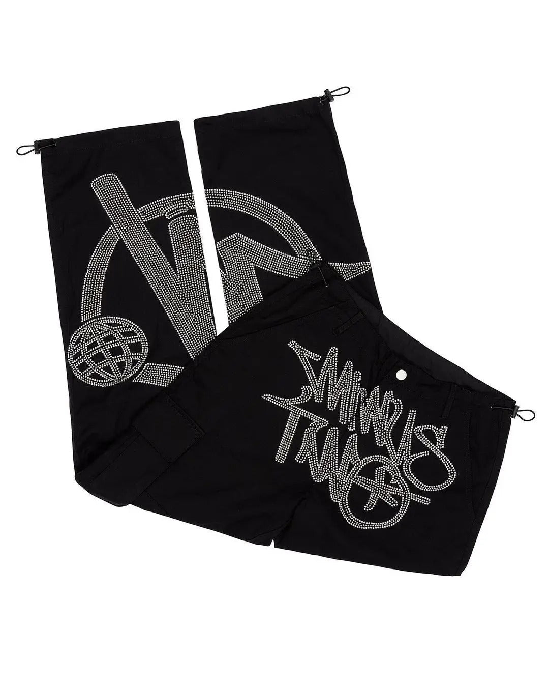 Cargo Minus Two - Strass noir et gris