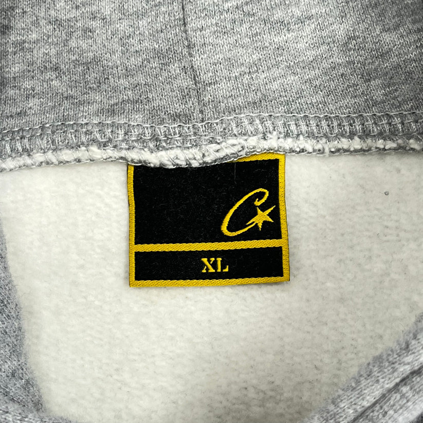 Sweat à capuche Corteiz 5 Starz Alcatraz - (GRIS)