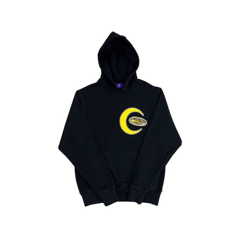 Sweat à capuche Corteiz Crescent - (NOIR)