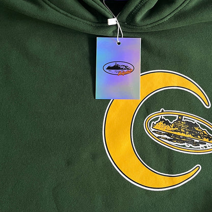 Sweat à capuche Corteiz Crescent - (VERT) 