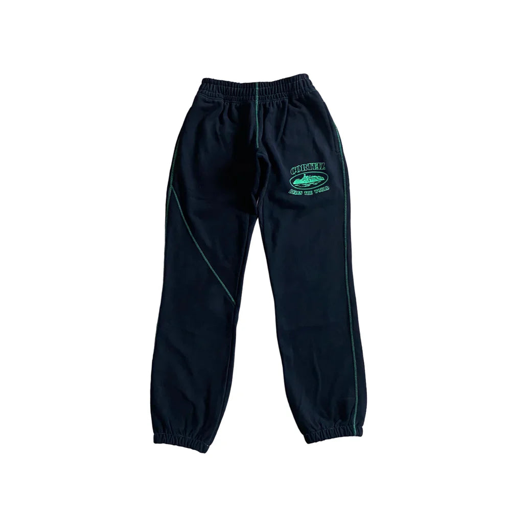 Corteiz Superior Jogging - (NOIR/VERT)