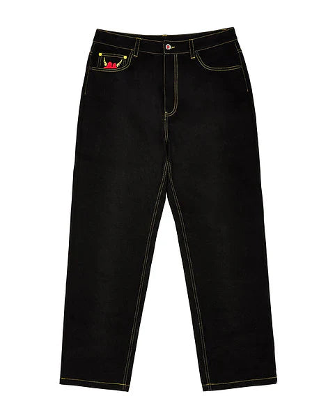 Moins deux jumeaux jeans noirs