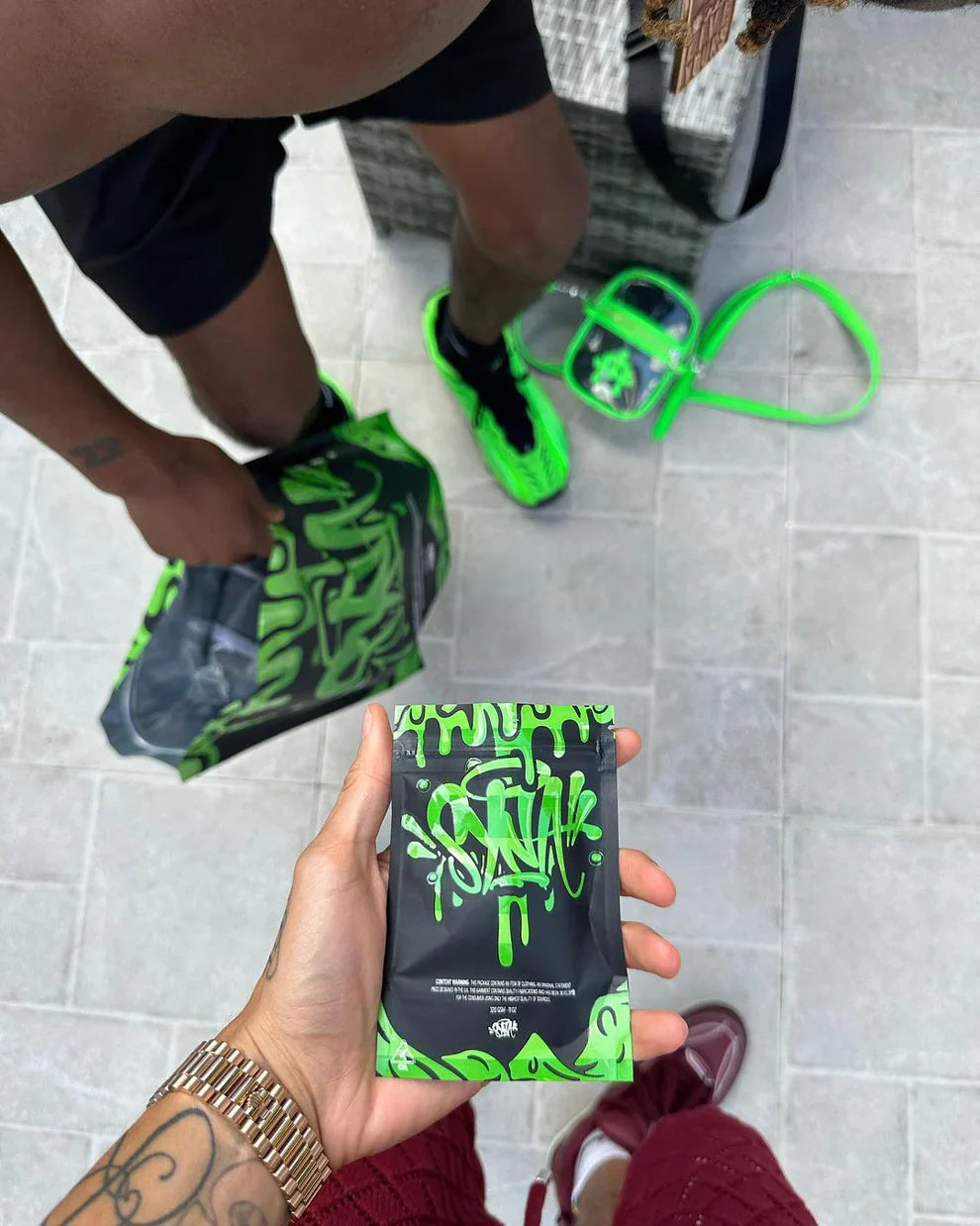 Ensemble court complet Syna World - Noir Gris