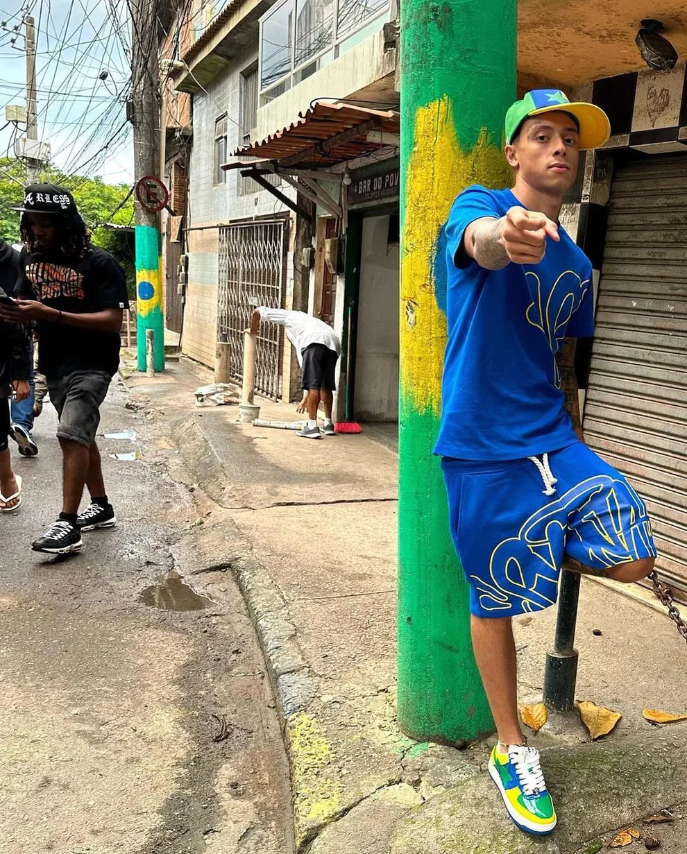 Ensemble short complet Syna World - Bleu marine (EXCLUSIVITÉ LONDONSHOP)