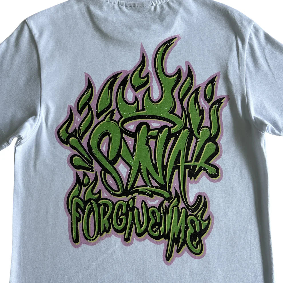 T-shirt à manches courtes Syna World Light Tee Forgive me - Blanc