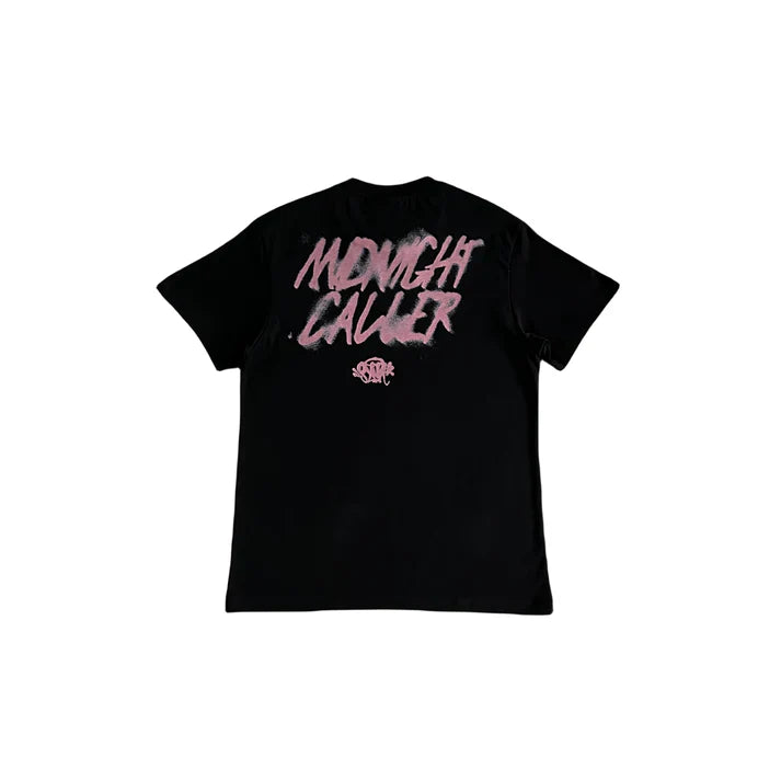 T-shirt à manches courtes Syna World Scream Tee Midnight Caller - Noir