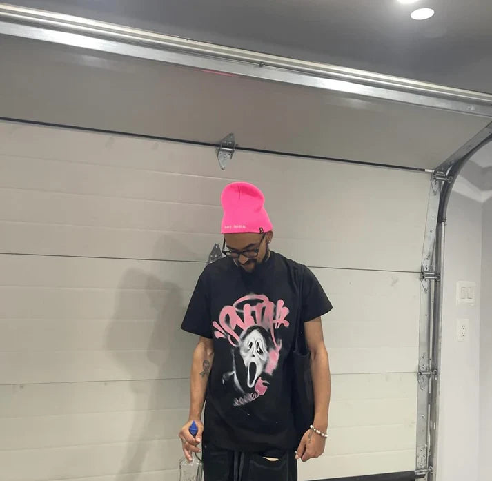 T-shirt à manches courtes Syna World Scream Tee Midnight Caller - Noir