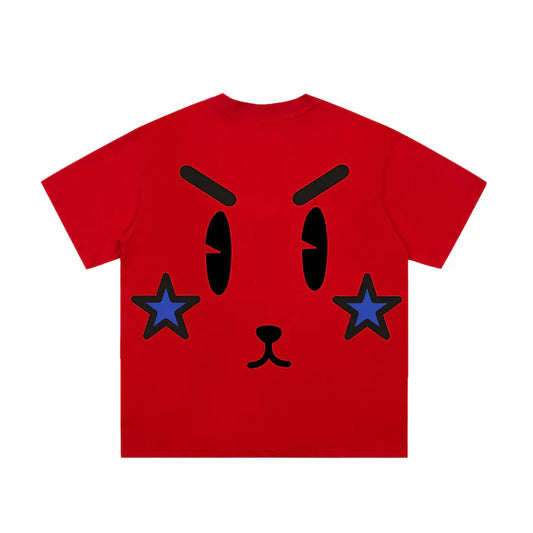 T-shirt Minus Two Grande Mascotte - Rouge