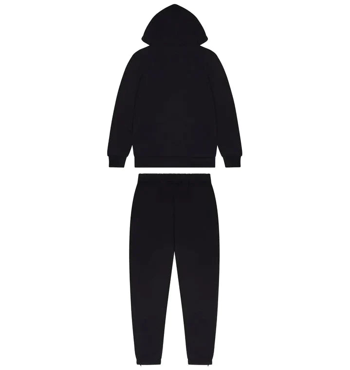 Survêtement à capuche Trapstar Chenille Decoded - Noir/Rouge