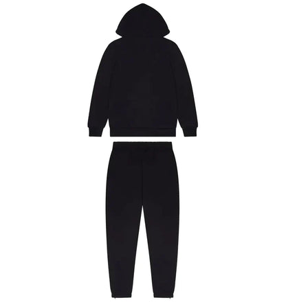 Survêtement à capuche Trapstar Chenille Decoded - Noir/Rouge