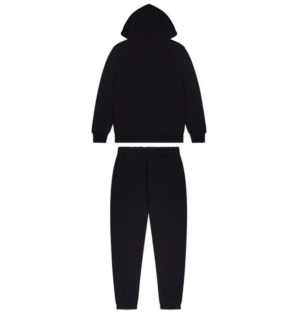 Survêtement à capuche Trapstar Shooters - Noir / Bleu ciel