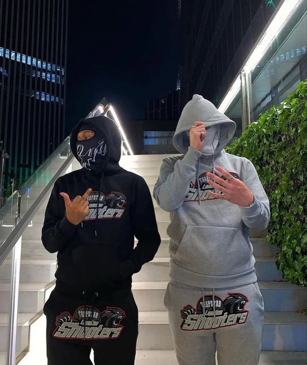 Survêtement à capuche Trapstar Shooters - Noir