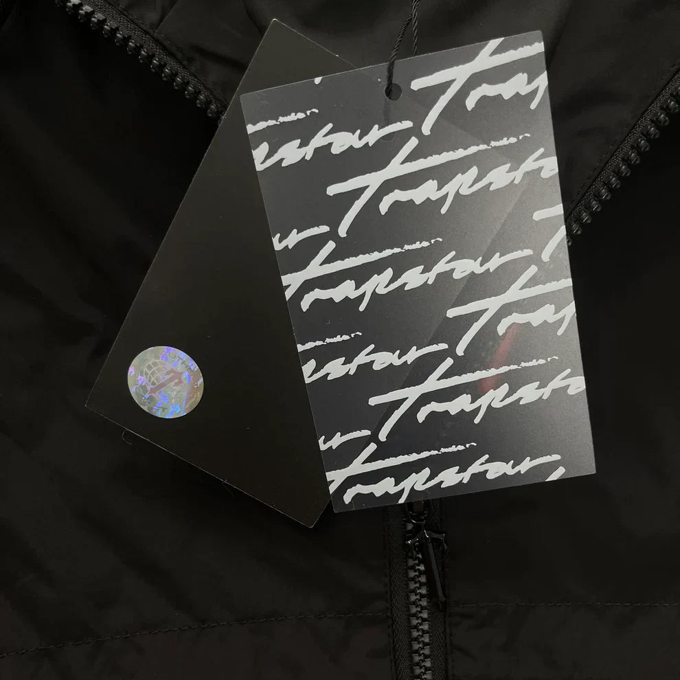 Coupe-vent Trapstar Irongate - Noir/Rouge