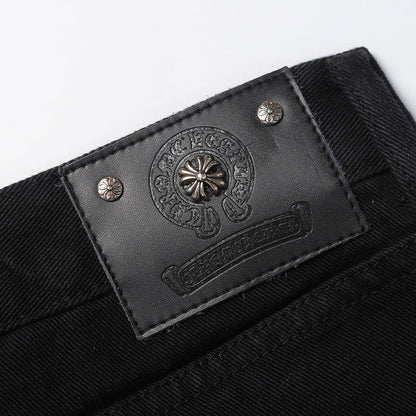JEAN CHROME HEARTS NOIR VERT LÉOPARD