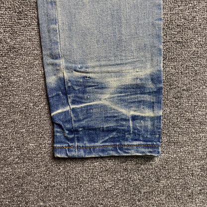 JEANS À LOGO UNIVERSITAIRE AMIRI