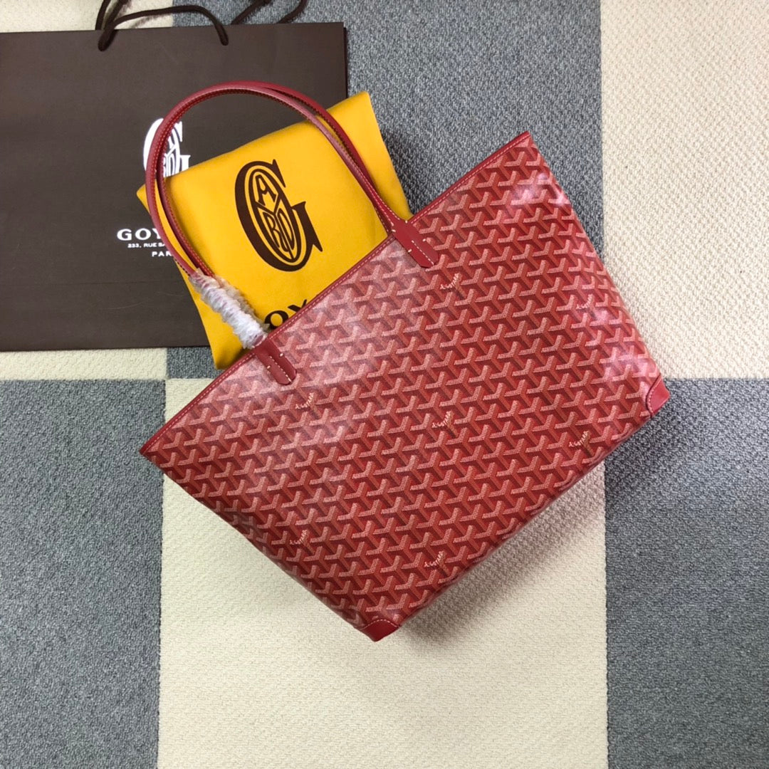 Sac cabas Goyard Artois PM rouge