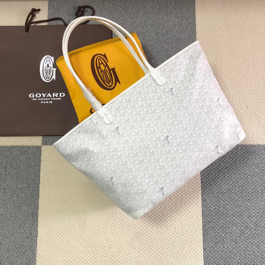 SAC CABAS GOYARD ARTOIS PM BLANC