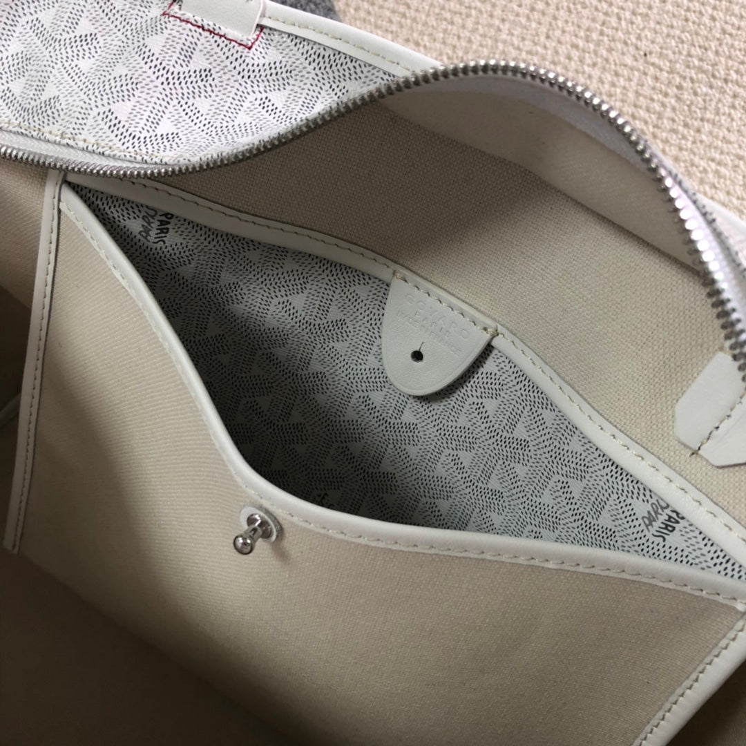 SAC CABAS GOYARD ARTOIS PM BLANC