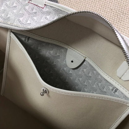 SAC CABAS GOYARD ARTOIS PM BLANC