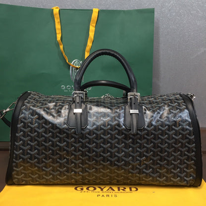 Sac de voyage Goyard Boston 50 noir