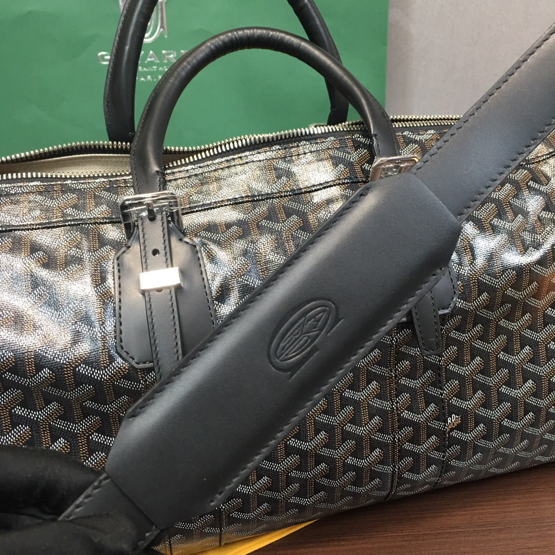 Sac de voyage Goyard Boston 50 noir