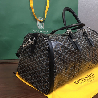 Sac de voyage Goyard Boston 50 noir