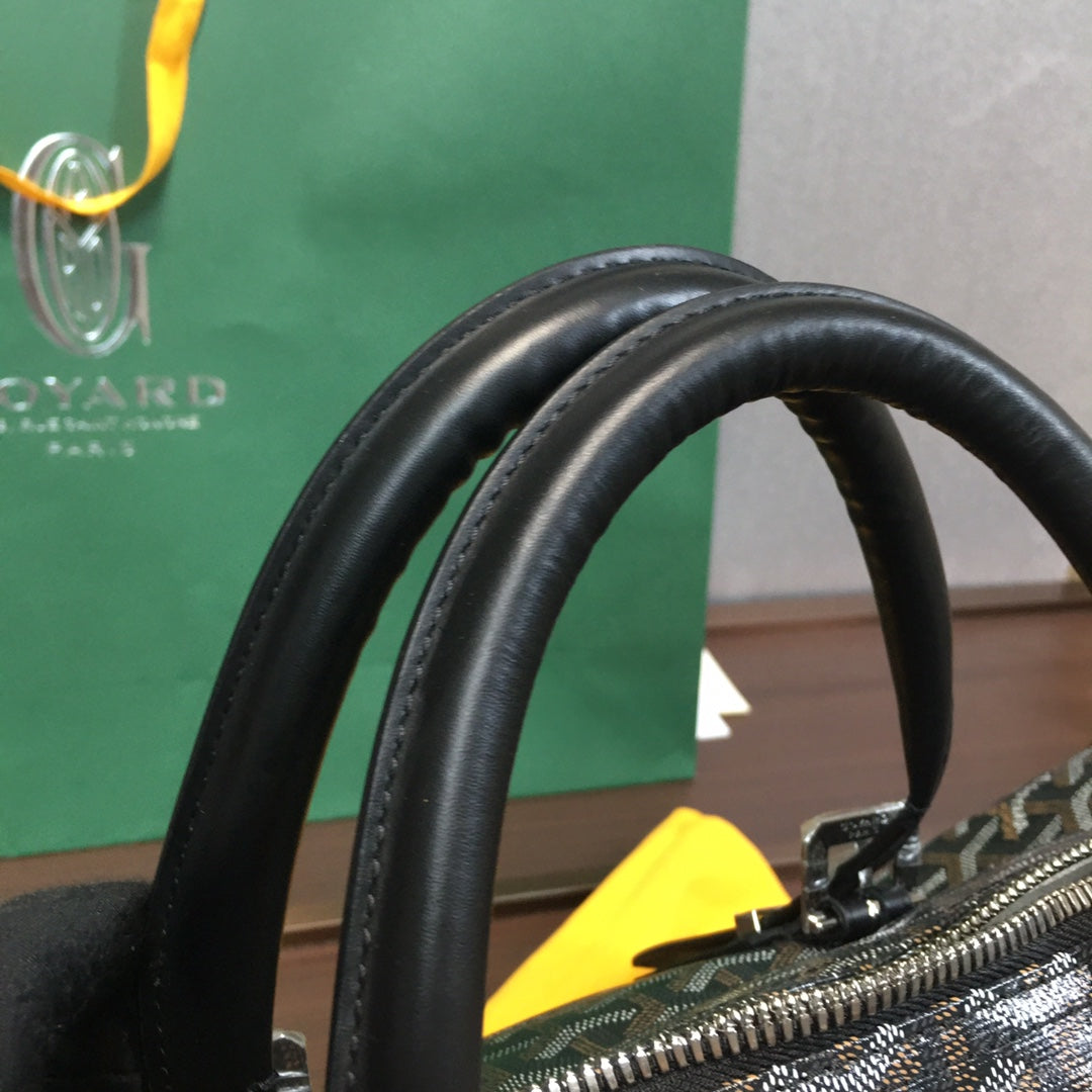 Sac de voyage Goyard Boston 50 noir