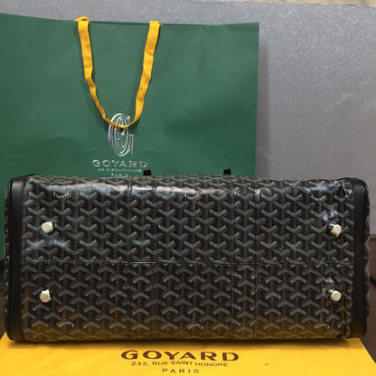 Sac de voyage Goyard Boston 50 noir