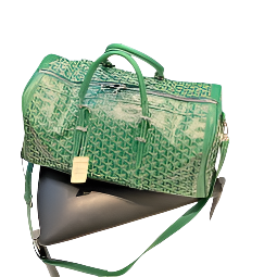 Sac de voyage Goyard Boston 50 vert