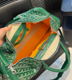 Sac de voyage Goyard Boston 50 vert