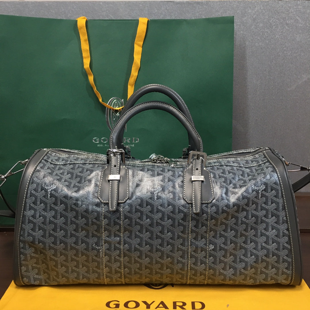 Sac de voyage Goyard Boston 50 gris