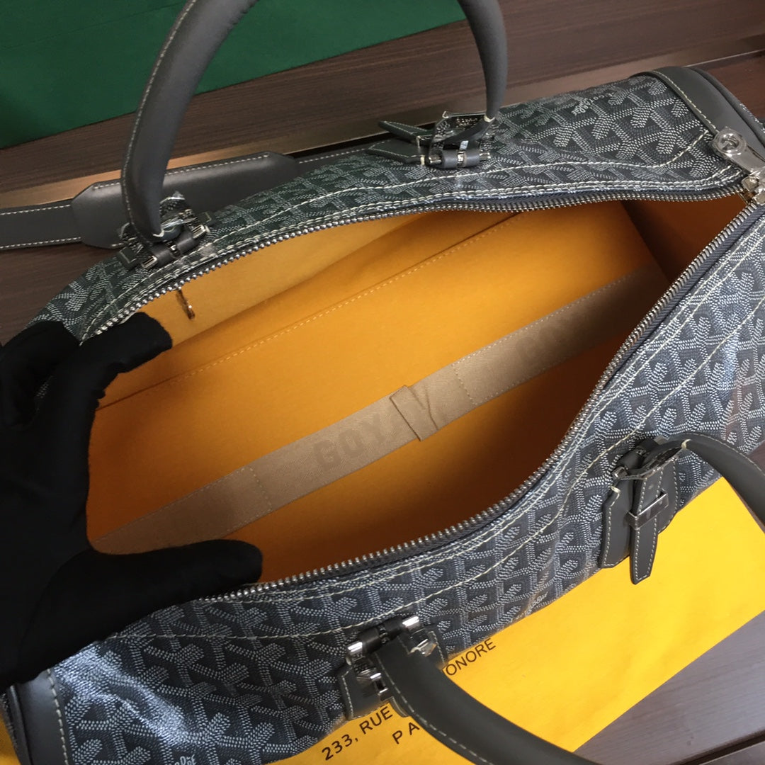 Sac de voyage Goyard Boston 50 gris