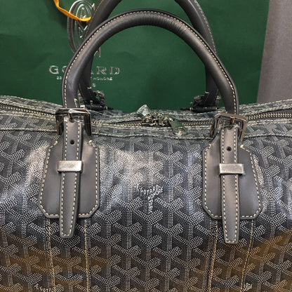 Sac de voyage Goyard Boston 50 gris